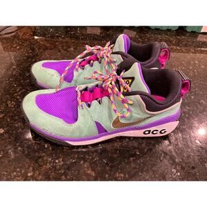 Nike ACG Dog Mountain Emerald Rise Shoes Men's 9 Trail Sneakers AQ0916-300